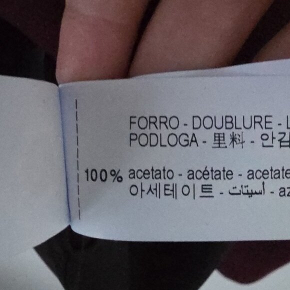 ZARA | Oversized Maroon Blazer Burgundy Red Sz M - Picture 6 of 6